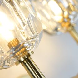 Бра Boule De Cristal Double Sconce Brass By Imperiumloft