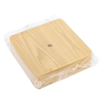 Коробка разветвительная KMP-030-032 (100x100x28) светлое дерево EKF PROxima (35.00 шт.)