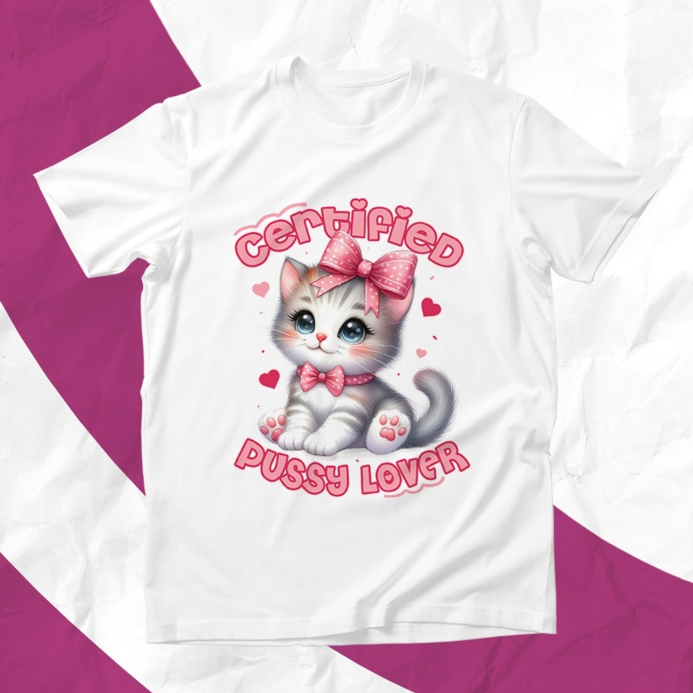 Футболка PUSSY LOVER / XS