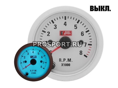 Тахометр (2"), 7 цв. подсветка (0-8,000RPM)
