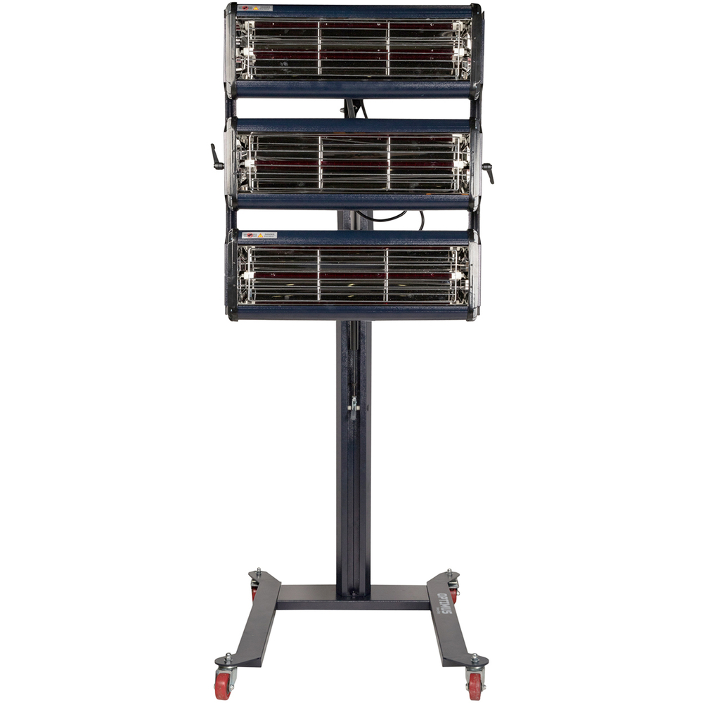 OPT-F3S Трехкассетная мобильная ИК сушка на пантографической стойке