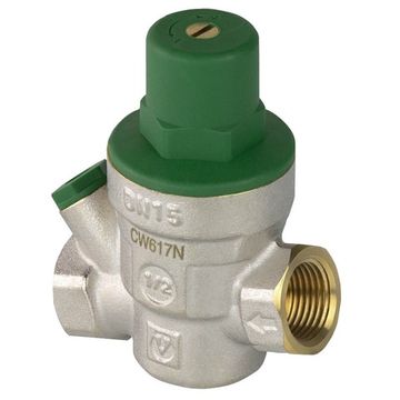 Редуктор давления Valtec 1", 1–5 бара, до +80°C, регулируемый мембранный (VT.089.N.06)