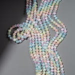 Селенит натуральный тонированный "Конфетки", шар, 6,5мм