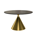 Стол круглый Сантьяго II шпон