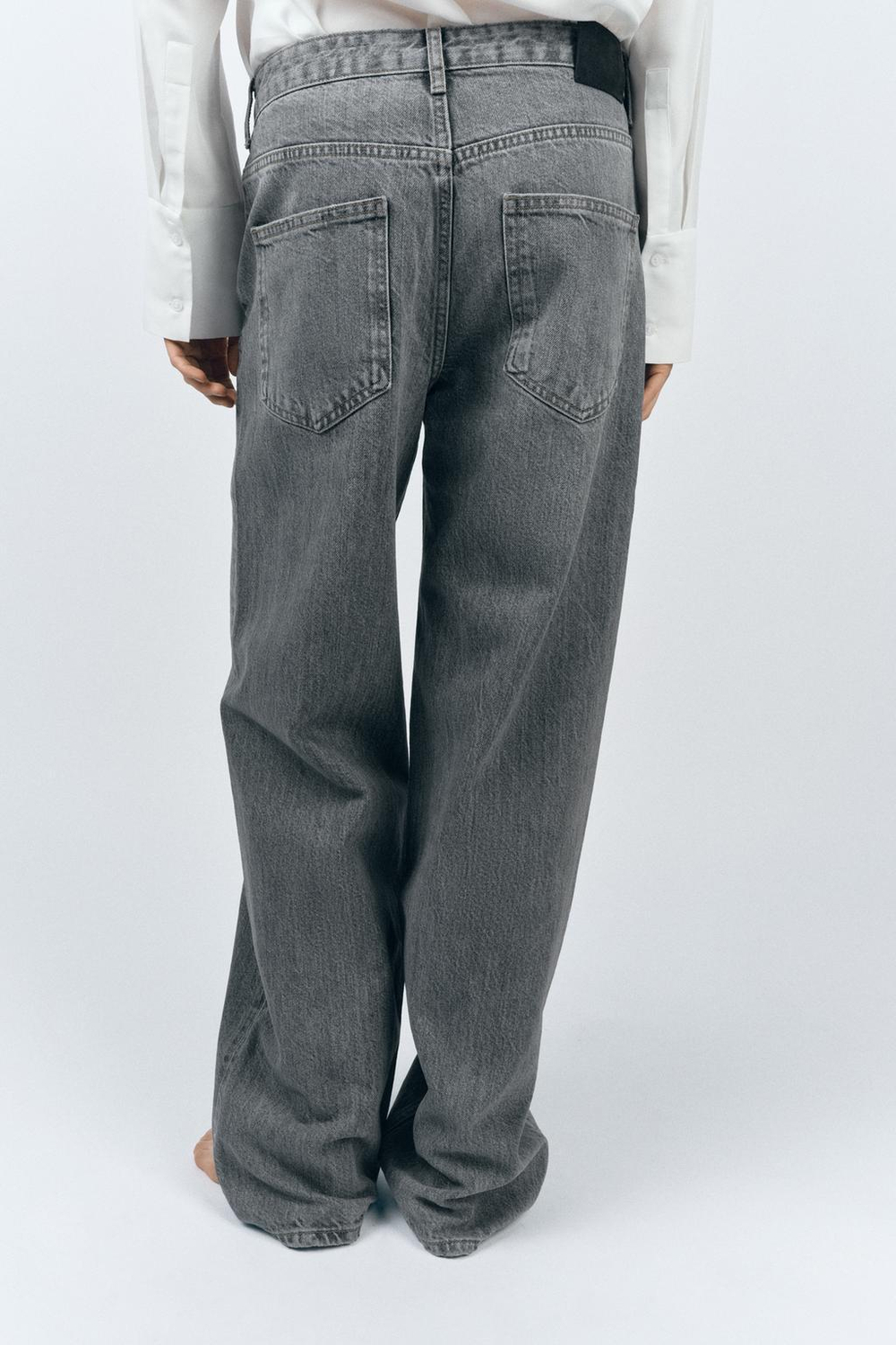 Джинсы baggy со средней посадкой — zw collection