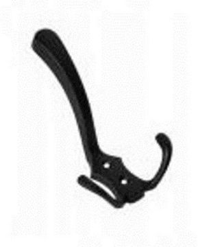 Крючок SETE renal 3 матовый черный