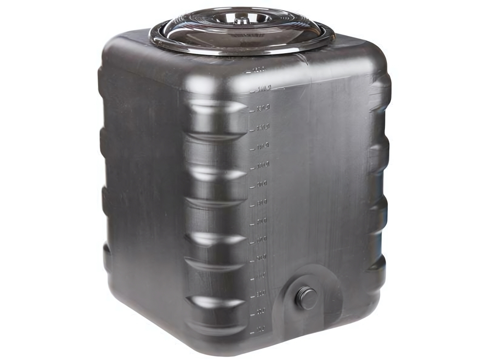 Бак 150л для душевой квадратный