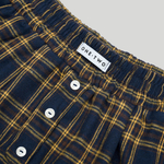 Plaid Boxer Shorts Dark-Blue