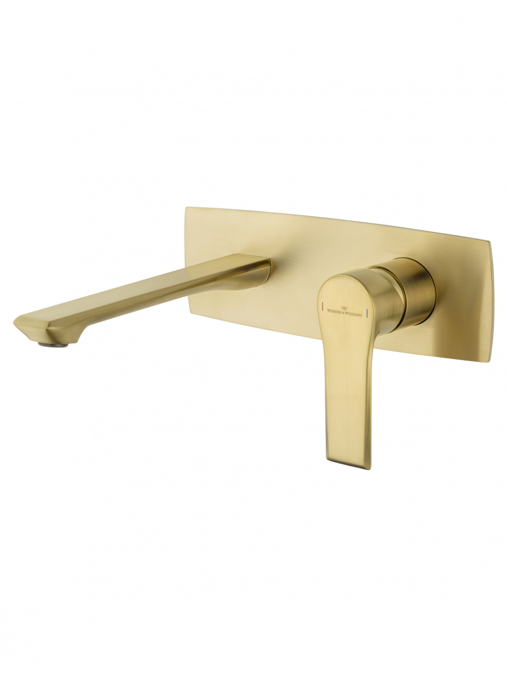 Смеситель для раковины встраиваемый WONZON & WOGHAND BRILLIANT, Брашированное золото (WW-88869079-BG)