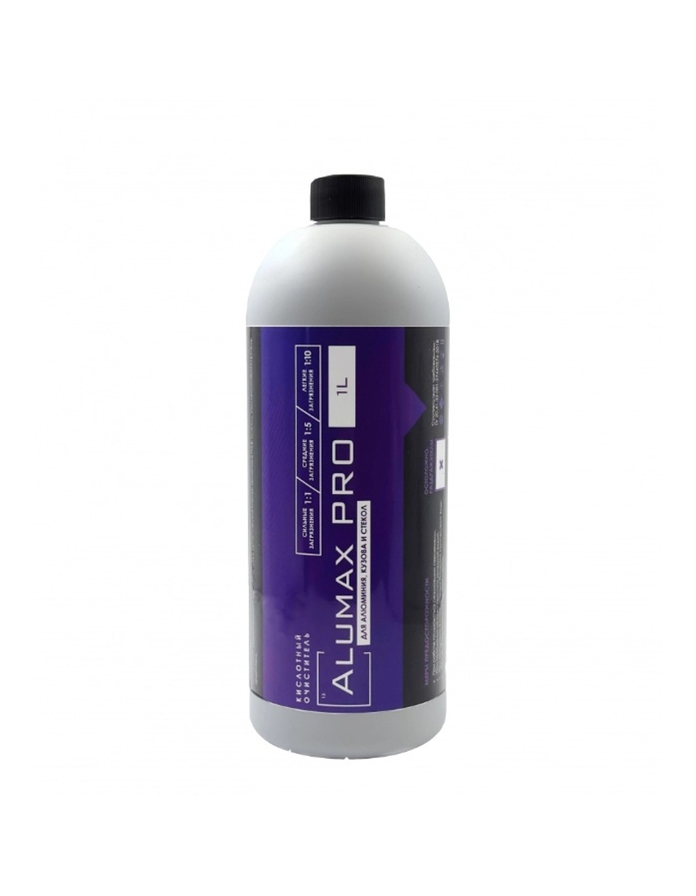Alumax PRO Кислотный очиститель алюминия кузова и стекол, 1л