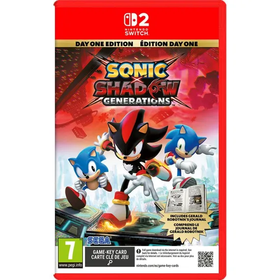Sonic x Shadow Generations: Day One Edition (Nintendo Switch 2, Русские субтитры)