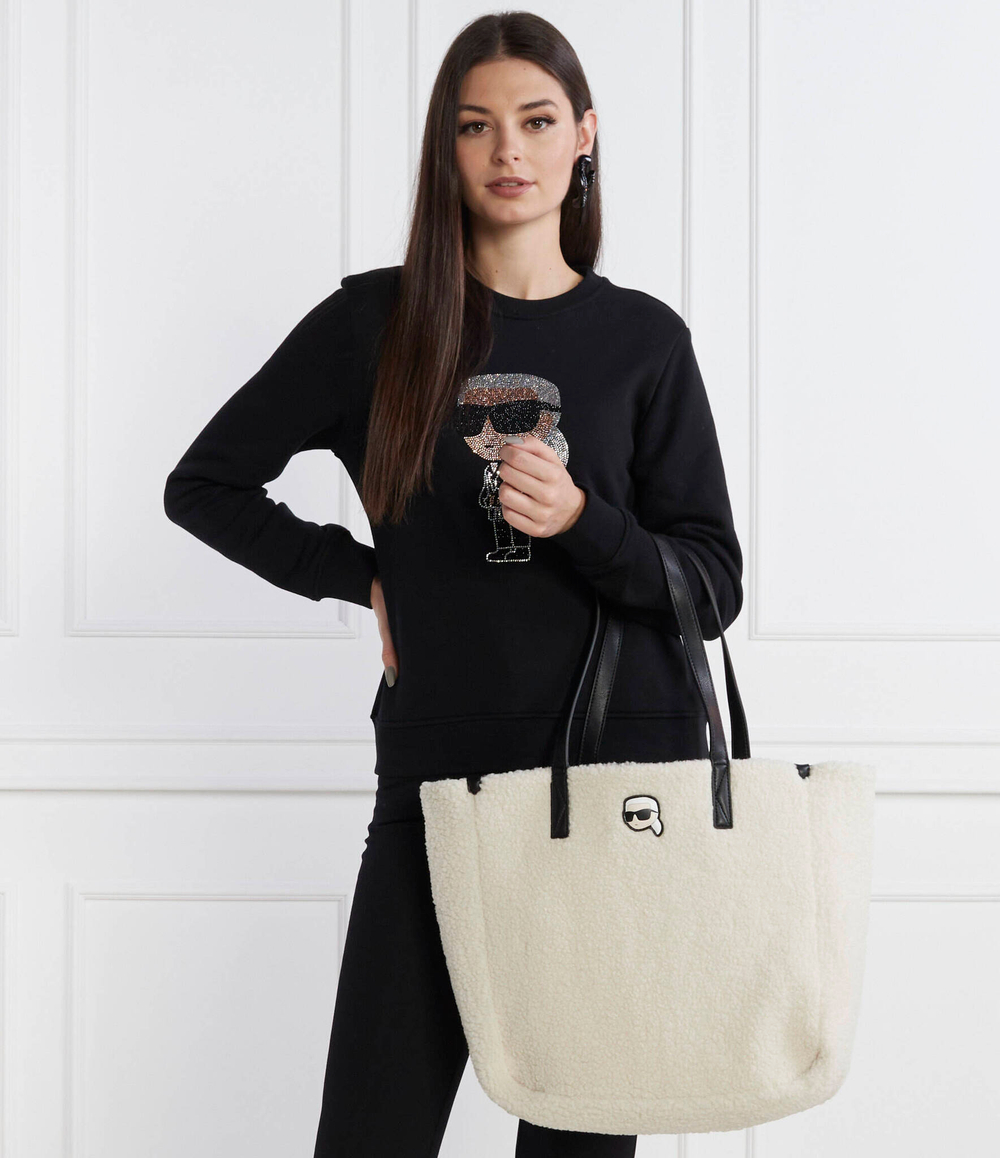 Шопер двухсторонний + поясная сумка k/ikonik 2.0 Karl Lagerfeld - черный(236W3073)