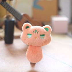 Мягкий брелок "Кот-пищалка"