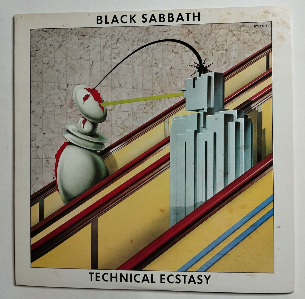 Винтажная виниловая пластинка LP Black Sabbath Technical Ecstasy (Japan 1978)