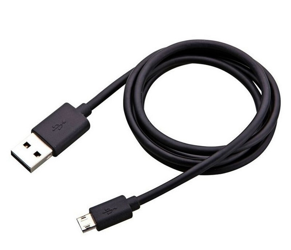 Кабель USB - Micro MEGA 2A (черный) 2м