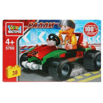 Конструктор пластмассовый 38эл. Ралли "Гонщик на карте" 5769-KK (Город мастеров)