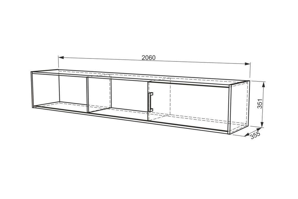 Детская «Манхэттен» (ясень шимо т./ясень шимо с.), ЛДСП/МДФ, Мебельсон