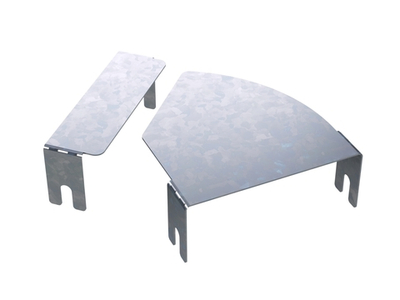 Крышка д/угла гор.изм.CPO 0-45° осн.200, горячеоцинкованный