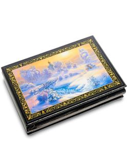 ШК-11/54-A Шкатулка в технике декупаж (11х16х4)