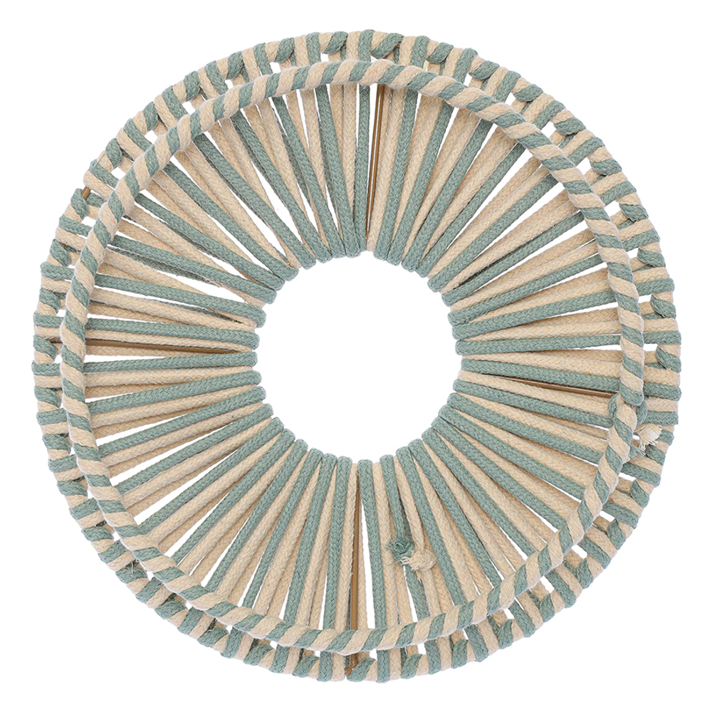 Корзина плетеная dholak mint из коллекции ethnic, размер m