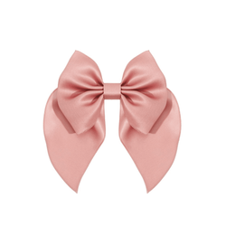 Объемный бант из натурального шелка