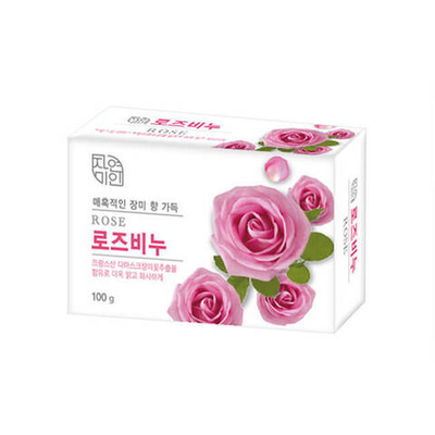 Мыло увлажняющее с экстрактом дамасской розы 100 г Rose Beauty Soap