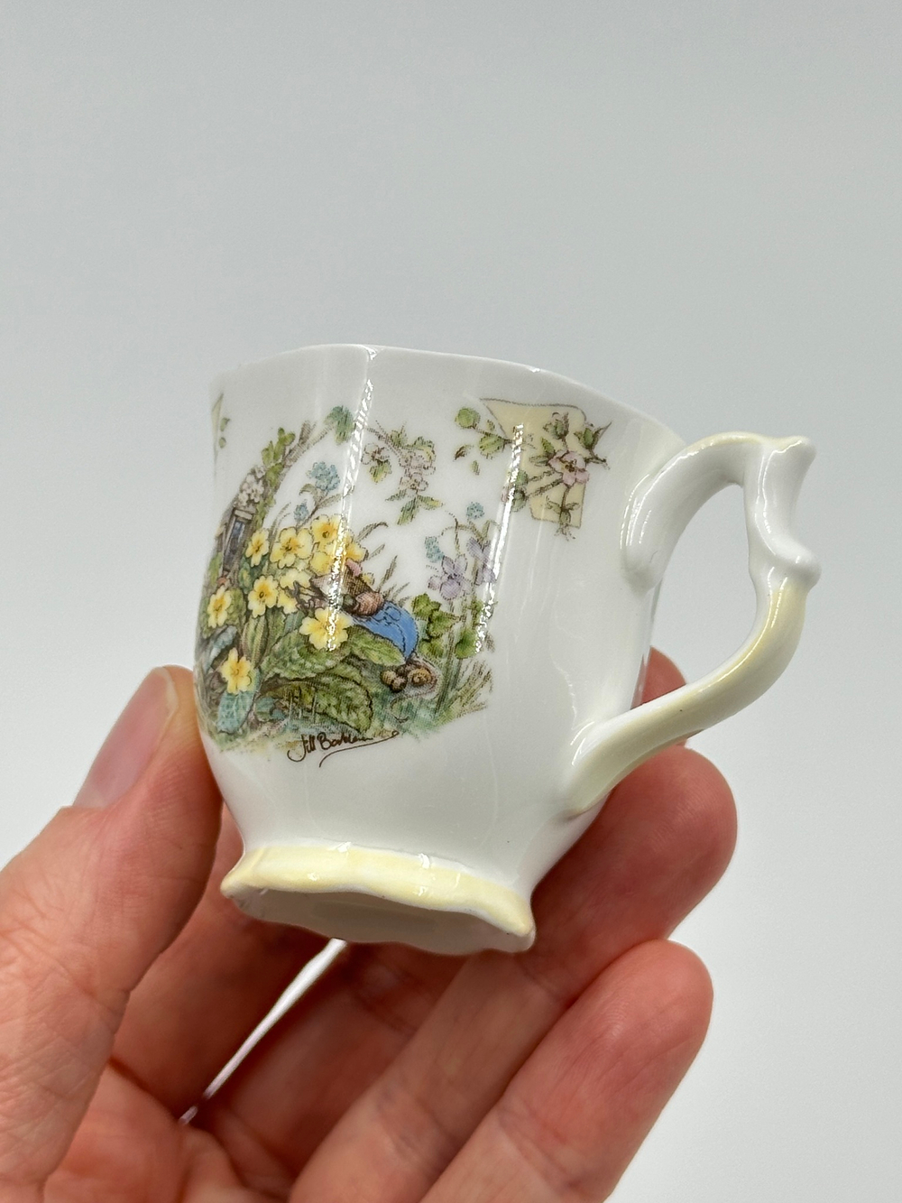 Миниатюрная декоративная кружка Brambly Hedge, Spring, Royal Doulton