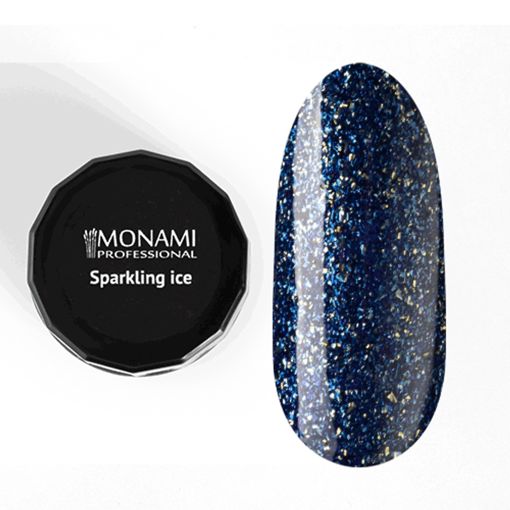 Monami Гель-лак Sparkling ice Iceberg, 5 гр