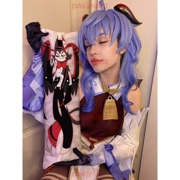 Мини дакимакура Хаск Отель Хазбин арт. M1208, 60х20 см