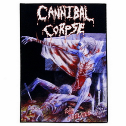 Нашивка спиновая Cannibal Corpse