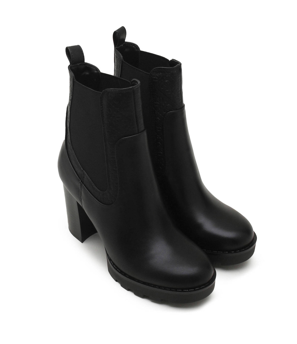 Ботильоны на каблуке Guess - черный(FL8NEY ELE10)