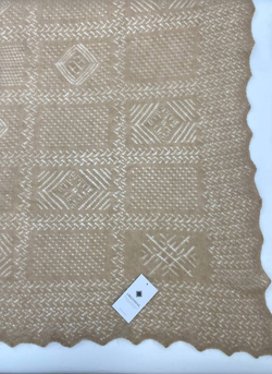 Плед пуховый ПД004-08 бежевый