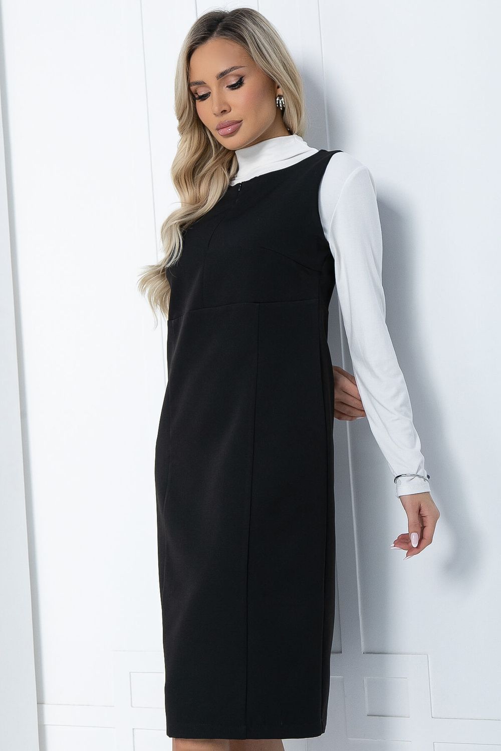 Платье Богиня бизнеса (черное) П12100 LT Collection