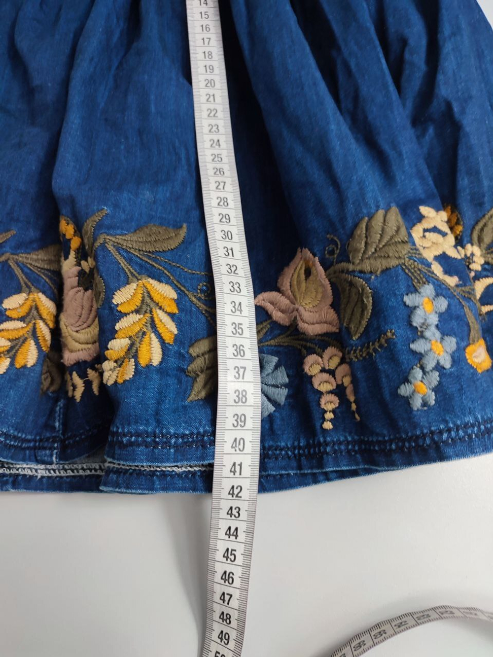 Юбка Moto с вышивкой 44 размер