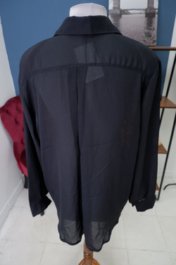 Блузка с красивым принтом 50 размер