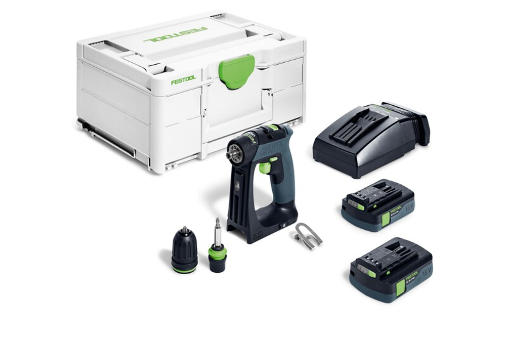 Аккумуляторная дрель-шуруповёрт СXS 18-Plus FESTOOL 576883