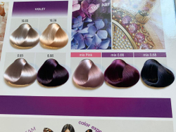 Палитра оттенков Atelier Color Integrative