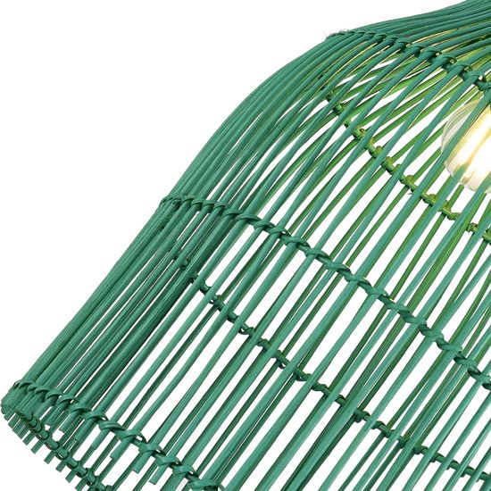 SL1513.503.01 Светильник подвесной ST-Luce Белый/Зеленый E27 1*40W CESTA