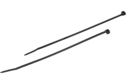 Нейлоновые хомуты Зубр черные, 4.5x200 мм, 100 шт. 309030-45-200