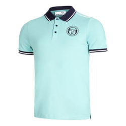 Мужское теннисное поло Sergio Tacchini Ranking Staff Polo Men - Light Blue, Dark Blue
