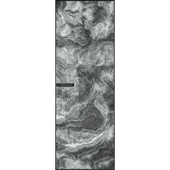 Скрытая алюминиевая дверь Invisible 1AGN стекло атриум серебро