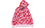 A Bathing Ape Abc Camo Shark Ponr Full Zip Худи