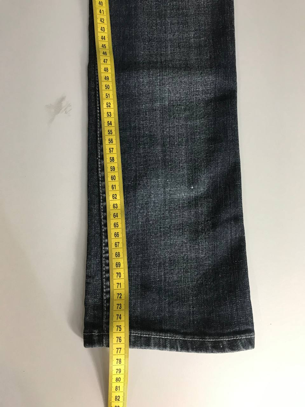 Джинсы обтягивающие, визуально на 12/13 лет