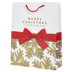 GAEM Пакет подарочный (бумага 230г/м2, блок микс 12шт), L31 W12 H40 см, 4в.