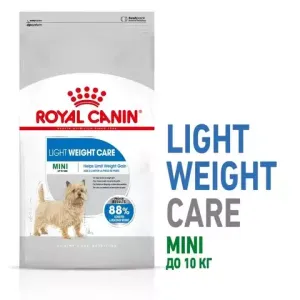 Корм для малоактивных собак, Royal Canin Mini Light Weight Care
