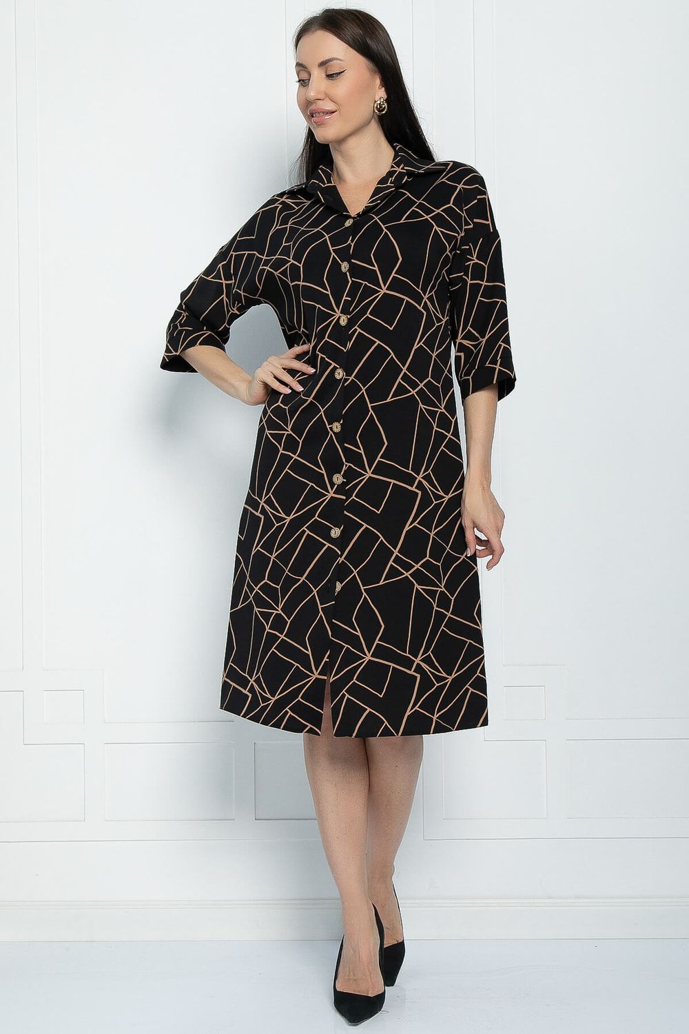 Платье Кэсси (черное) П11216 LT Collection