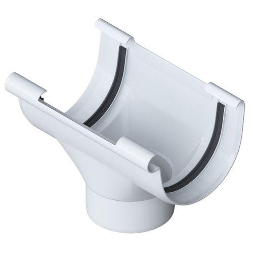 Воронка водосточная ПВХ Альта-Профиль Элит Белая 125/95 мм