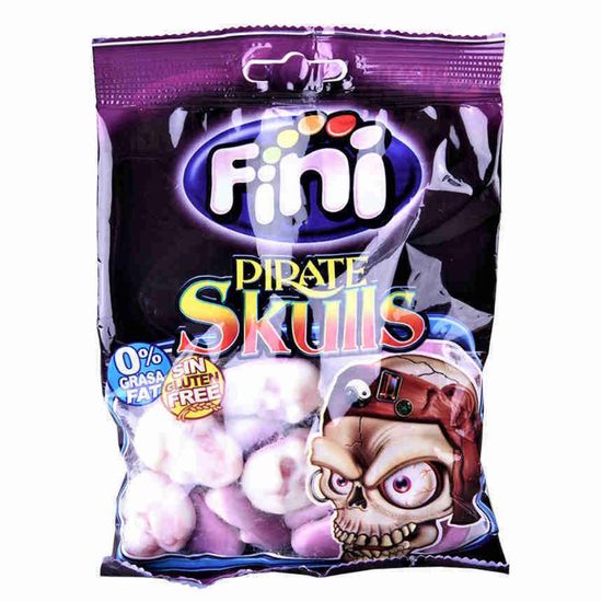 Жевательный мармелад Fini Pirate Skulls, Черепа, 90 г