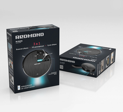 Пылесос-робот REDMOND RV-R650S, Черный
