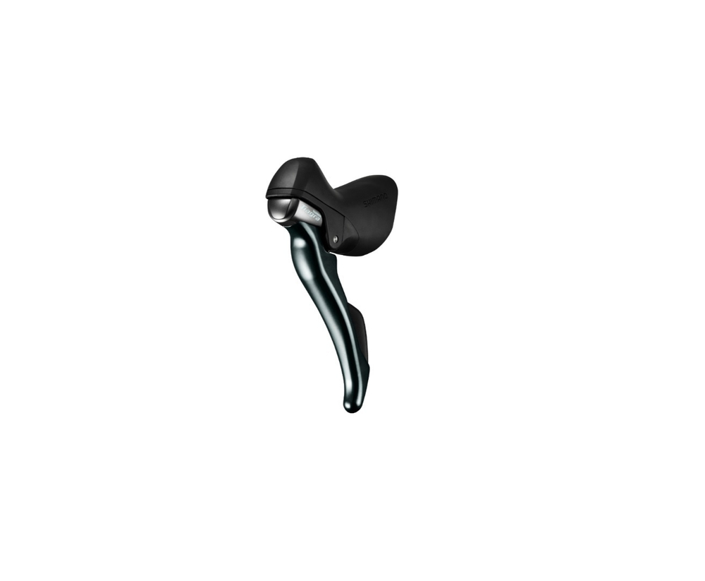 Шифтер/Тормозная ручка Shimano Tiagra, ST4700, левый, 2 скорости, трос 1800мм, черный